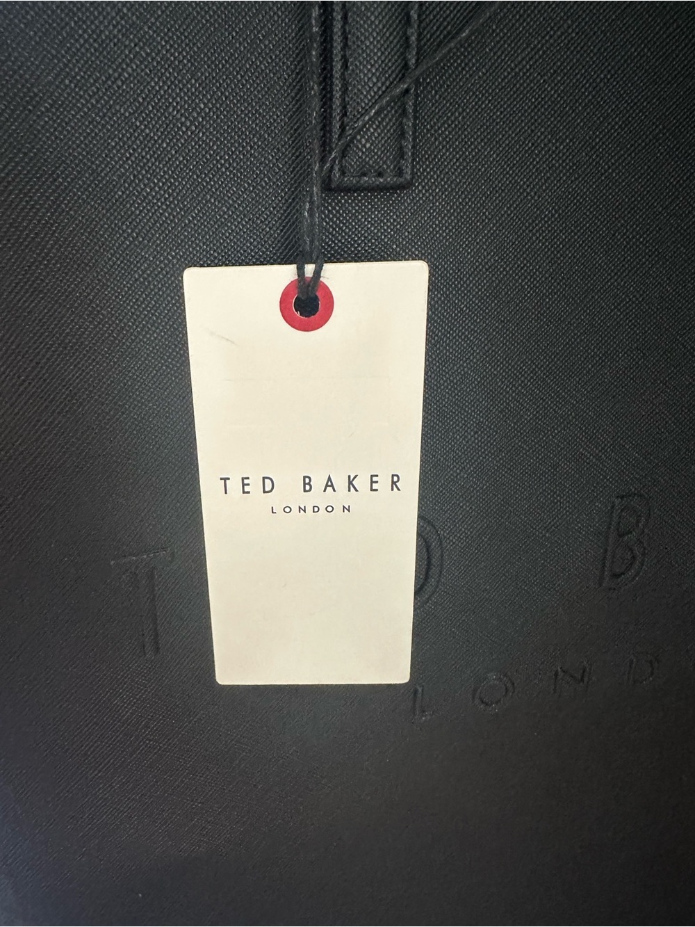 NWT TED BAKER LONDON Sukicon East West Icon Bag Tote handbag Black Large size - Picture 9 of 16